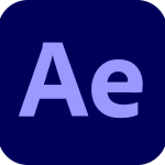 Adobe After Effects CC icon.svg - نرم افزار استوک