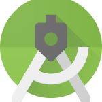 Android Studio Icon 2014 2019.svg - نرم افزار استوک