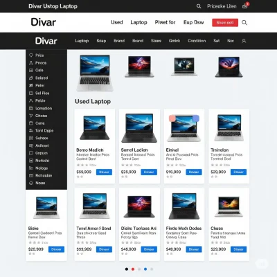 لپ تاپ استوک دیوار